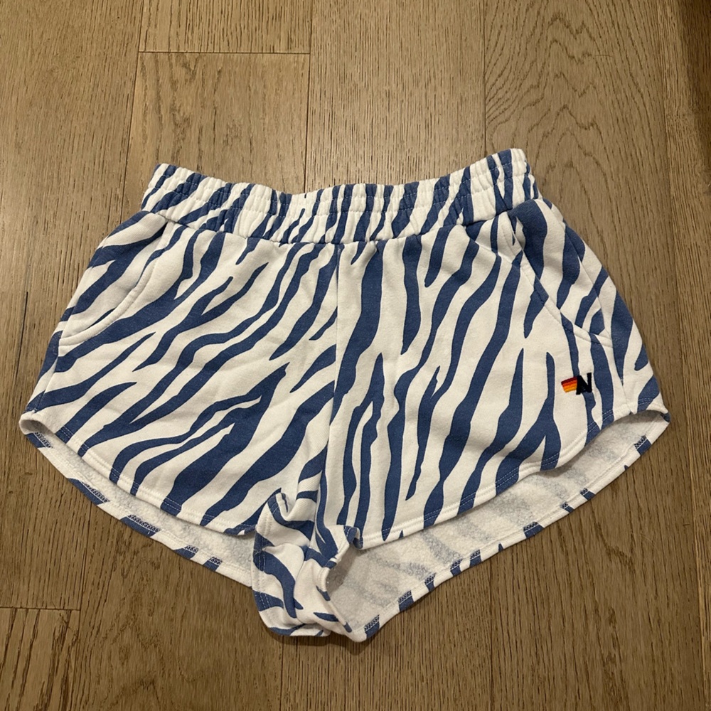 AVIATOR NATION Lounger Shorts - Blue Tiger